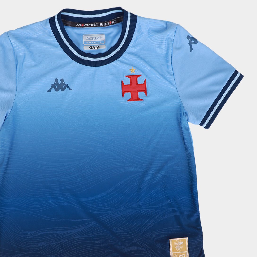 Camisa Vasco III 25/26 s/n Goleiro Kappa Feminina